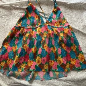 Zara Strappy Babydoll Top